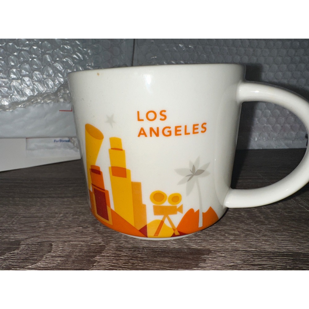 Starbucks You Are‎ Here Collection Los Angeles Ceramic Coffee Mug 14oz